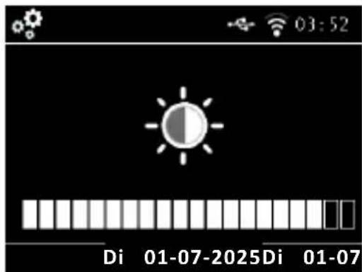 Telestar TOP IR 50 - Luminosité de l'écran et mode nuit - 2