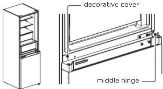 MIDEA MDRB470MGC46I - DOOR RIGHT-LEFT CHANGE - 6