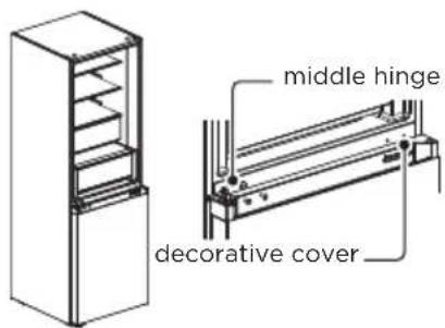 MIDEA MDRB470MGC46I - DOOR RIGHT-LEFT CHANGE - 9