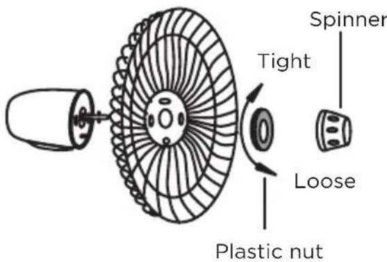 MIDEA MFS400R0APW0 - Assembly of Blade of Grilles - 1