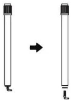 MIDEA MFS400R0APW0 - Assembly of Chassis & Column Unit & Head - 1