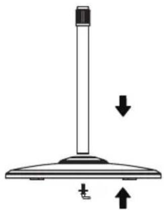 MIDEA MFS400R0APW0 - Assemblaggio del telaio, della colonna e della testa - 2