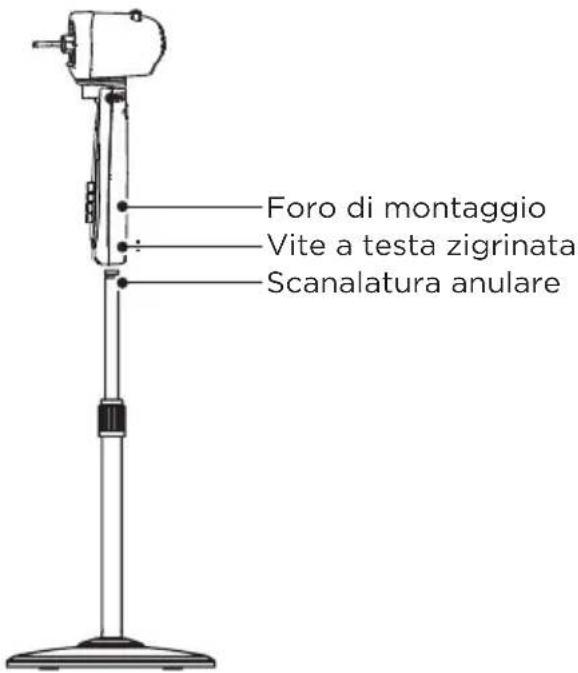 MIDEA MFS400R0APW0 - Assemblaggio del telaio, della colonna e della testa - 4