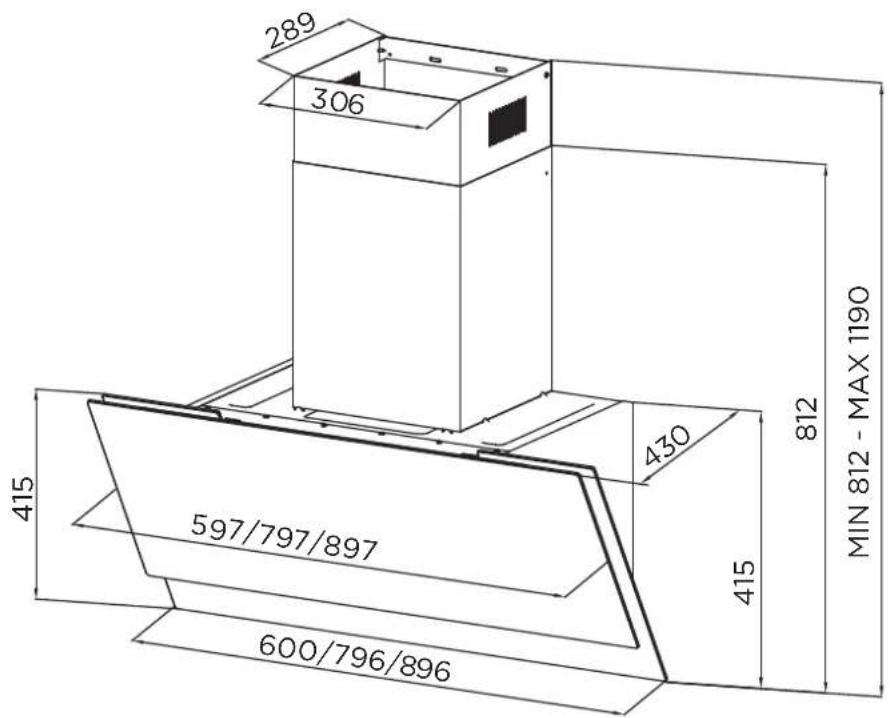 MIDEA MH90J72T6B - Dimensions - 2