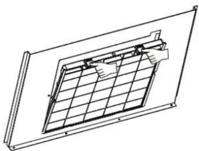 MIDEA MH60M77T6B - Remplacement du filtre à charbon actif - 1