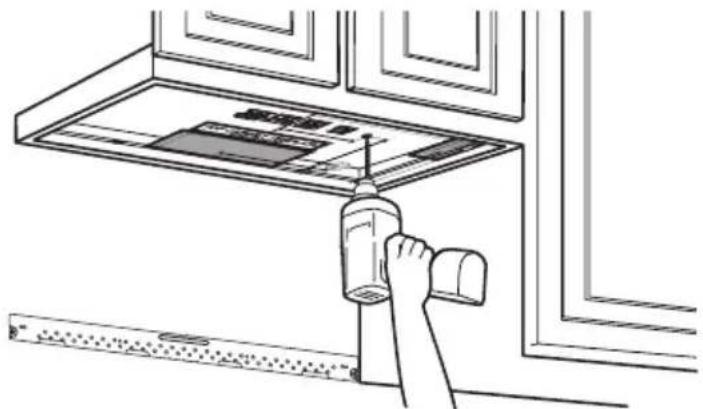 MIDEA MMO17S12ASTC - C2. UTILISER LE MODÈLE D'ARMOIRE SUPÉRIEURE POUR LA PRÉPARATION DE L'ARMOIRE SUPÉRIEURE - 1