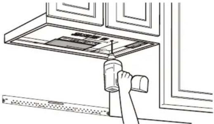 MIDEA MMO17S12ASTC - A2. UTILISER LE MODÈLE D'ARMOIRE SUPÉRIEURE POUR LA PRÉPARATION DE L'ARMOIRE SUPÉRIEURE - 1
