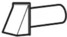 MIDEA MMO17S12ASTC - OUTSIDE BACK EXHAUST (EXAMPLE ONLY) - 1