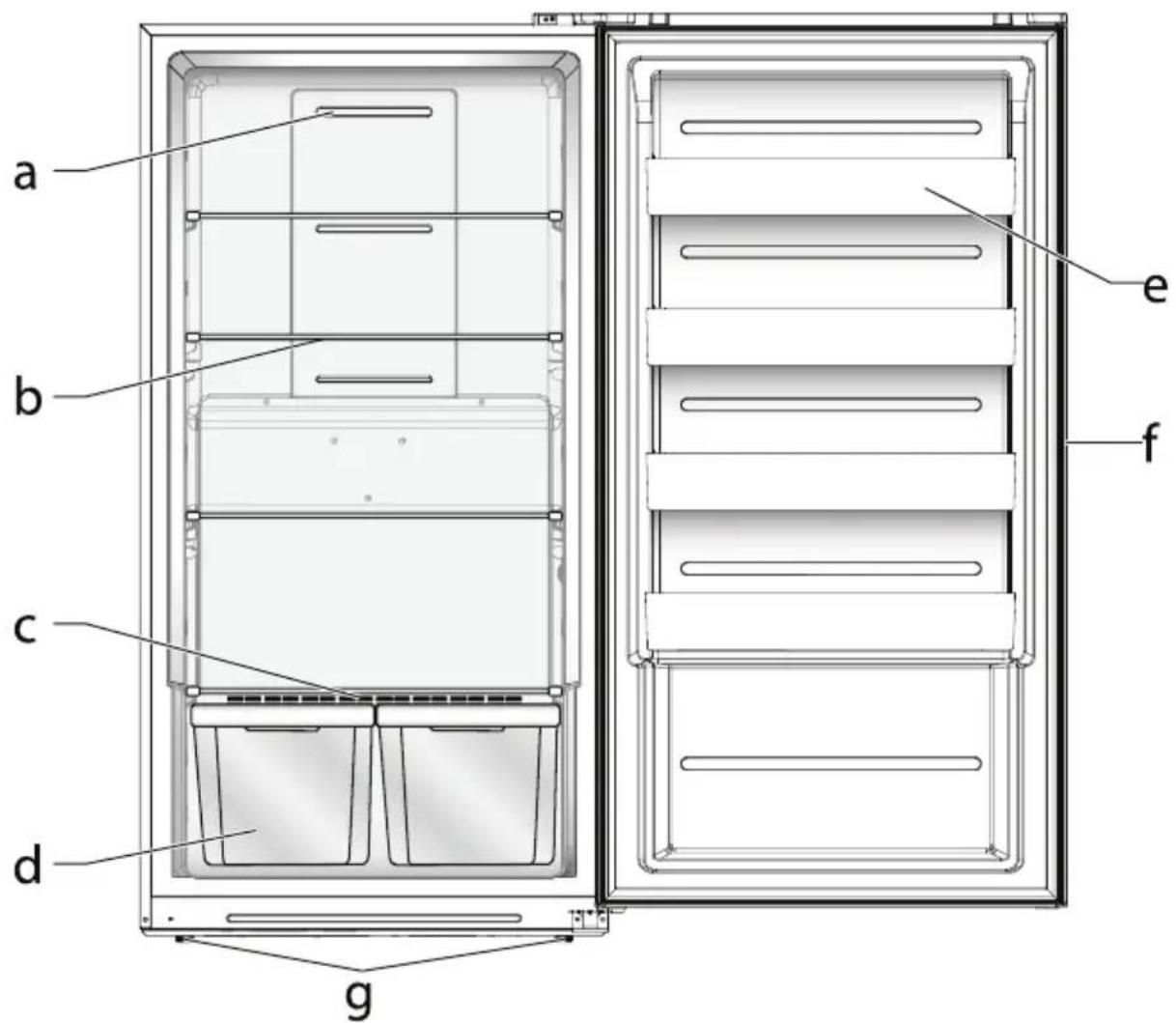 MIDEA MRU17F5AST - PARTS AND FEATURES - 1