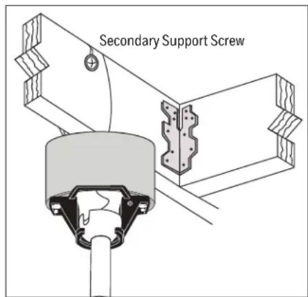 HONEYWELL Lynton 53051 - SECONDARY HANGING SYSTEM INSTRUCTIONS - 3