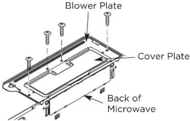 MIDEA MMO12S14ASTC - B2. REMOVE BLOWER PLATE - 1