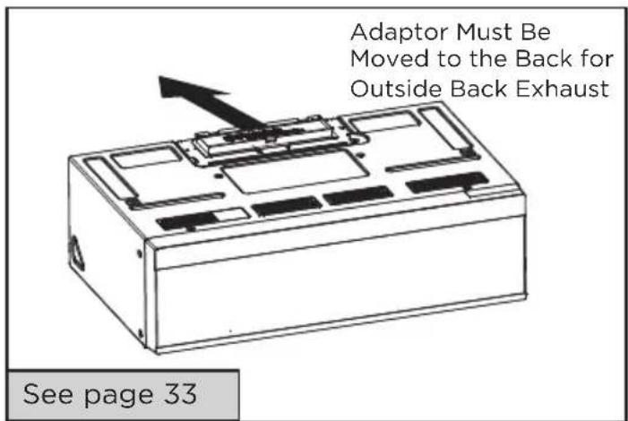 MIDEA MMO12S14ASTC - OUTSIDE BACK EXHAUST (HORIZONTAL DUCT) - 1