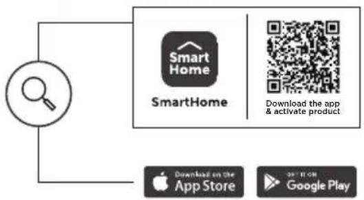MIDEA MMO12S14ASTC - Download the SmartHome App - 1