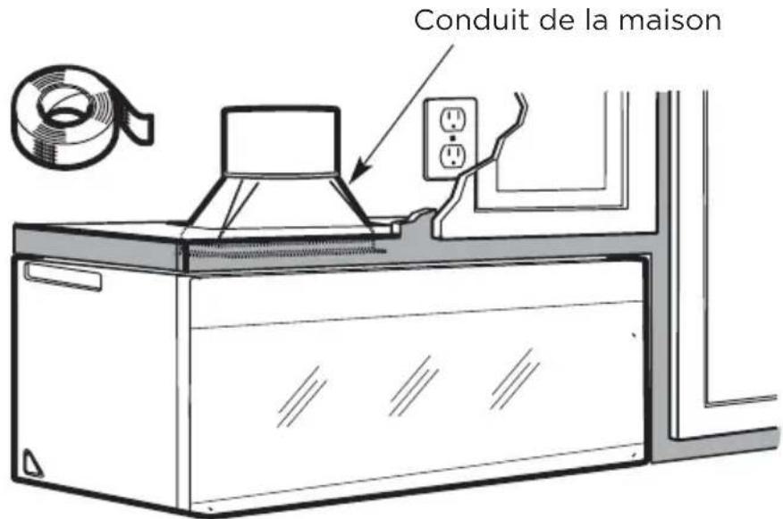 MIDEA MMO12S14ASTC - C7. RACCORDEMENT DES PIECES DE CONDUITS - 1