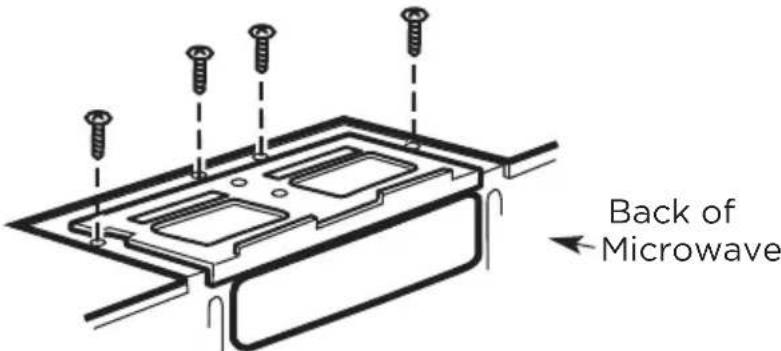 MIDEA MMO12S14ASTC - C3. ADAPTING MICROWAVE AIR DIRECTOR FOR OUTSIDE TOP EXHAUST - 5