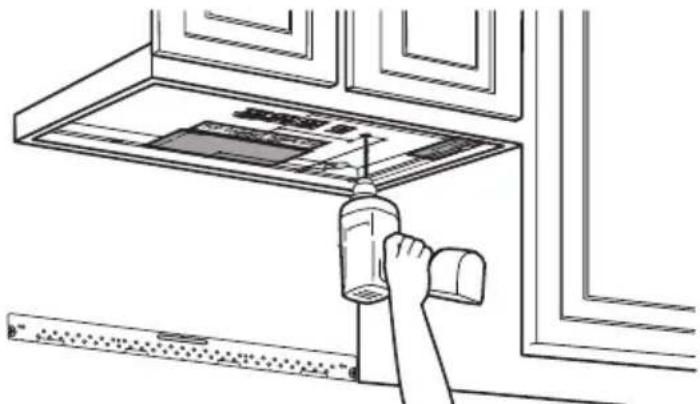MIDEA MMO12S14ASTC - A2. USE TOP CABINET TEMPLATE FOR PREPARATION OF TOP CABINET - 1