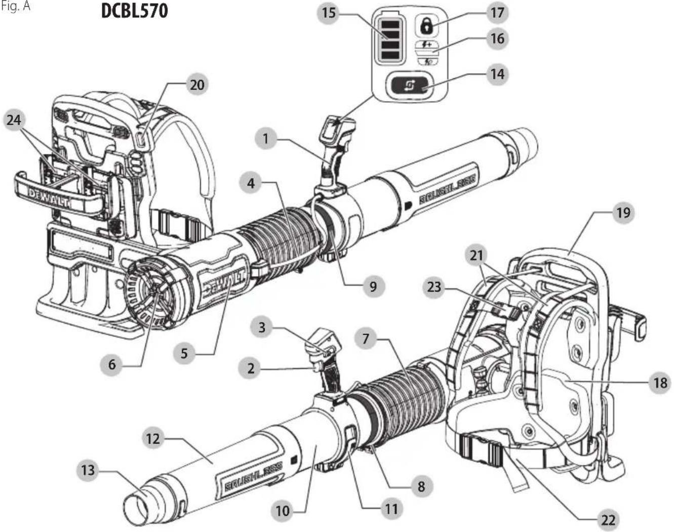 DEWALT DCBL570 - Definiciones: Símbolos y Palabras de Alerta de Seguridad - 4