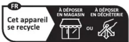 ProfiCare PC-DB 3126 - Signification du symbole « poubelle - 4