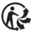 ProfiCare PC-TVL3152 - Signification du symbole « poubelle - 2