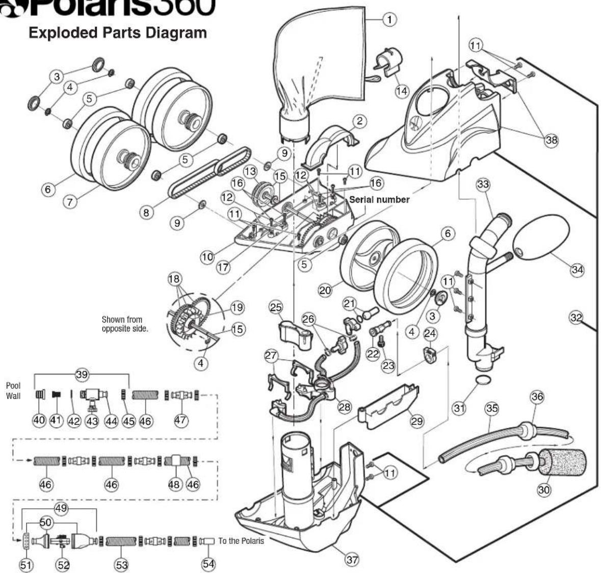 ZODIAC Polaris 360 - Polaris360 - 1