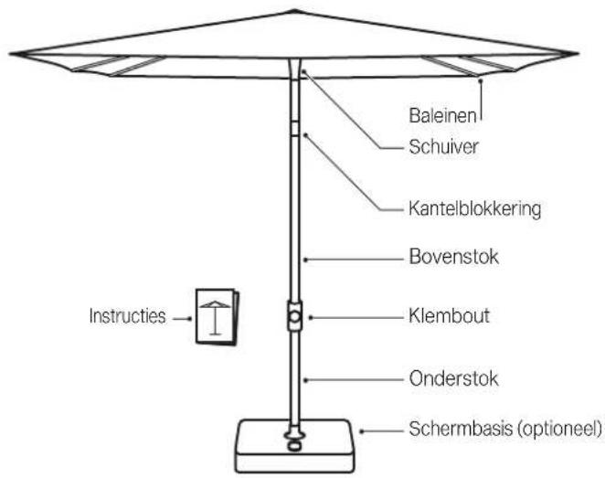 Glatz Vita Piana - Parasol opzetten - 1