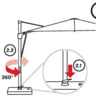 Glatz Vita Sfera - Abrir la sombrilla - 3