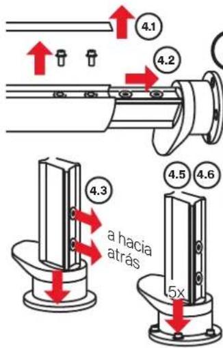 Glatz Vita Sfera - ) Preparar la fijación al suelo - 1