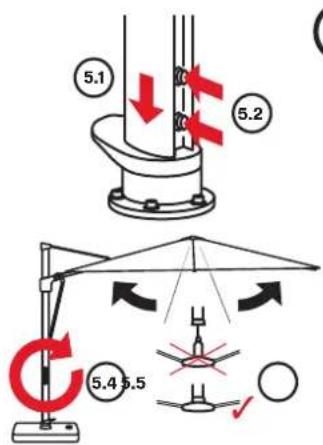 Glatz Vita Sfera - Pre-assembling the turnable base - 1