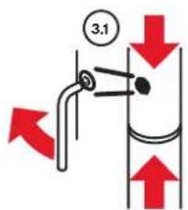Glatz Fortero Pro - Placing the parasol down - 1