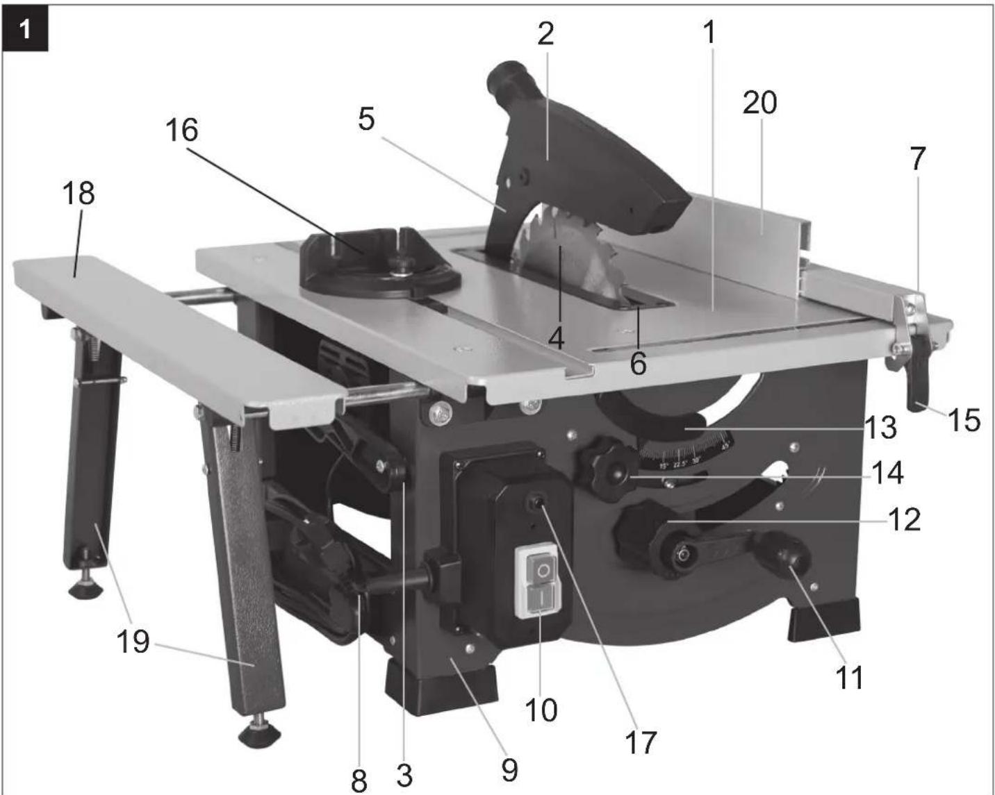 SCHEPPACH HS81 - 1
