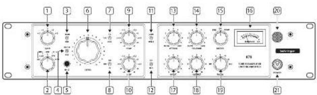 BEHRINGER 676 - コントロール - 1