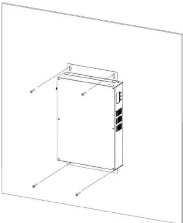 Minuteman SR1000RMLCD - Wallmount Installation: - 1