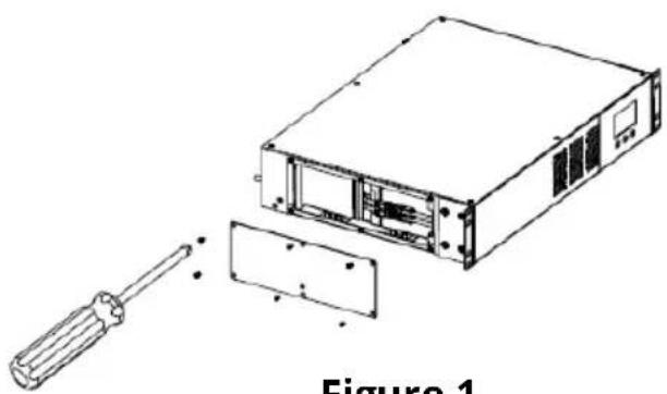 Minuteman SR1000RMLCD - Connect the Internal Battery Module: - 1