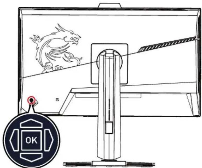 MSI MPG 272QRF X36 - Touche Navi - 1