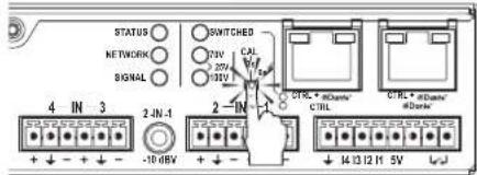 Powersoft Mezzo 602 AD - Reset di fabbrica - 1