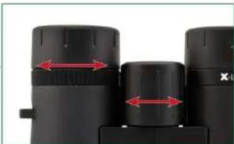 MINOX X-Lite 10x34 - FOCUSING - 1