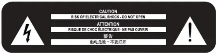 Powersoft Mezzo 322 - Safety Warnings - 1