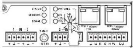 Powersoft Mezzo 322 - 恢复出厂设置 - 1