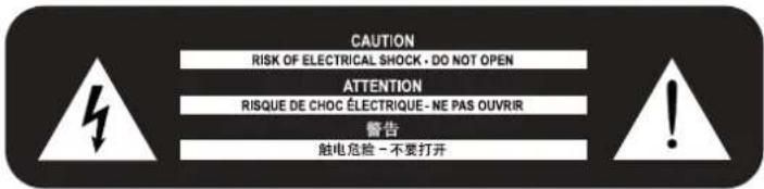 Powersoft Duecanali 1604 - Safety Warnings - 1