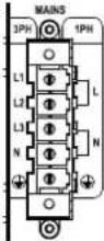 Powersoft X4L - X Series Mains Wiring Option - 24