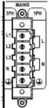 Powersoft X4L - X Series Mains Wiring Option - 18