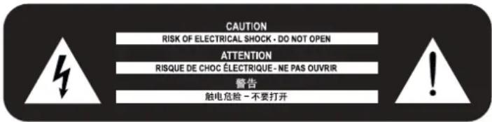 Powersoft Duecanali 4804 - Safety Warnings - 1