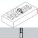 Powersoft Quattrocanali 1204 - Remote On/Off - Configuration dip switches - 9