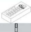 Powersoft Quattrocanali 1204 - Remote On/Off - Configuration dip switches - 11
