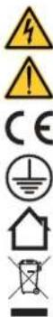 Powersoft Quattrocanali 1204 - Common symbols and meanings - 1