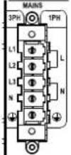 Powersoft X8 - X Series Mains Wiring Option - 12
