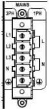 Powersoft X8 - X Series Mains Wiring Option - 16