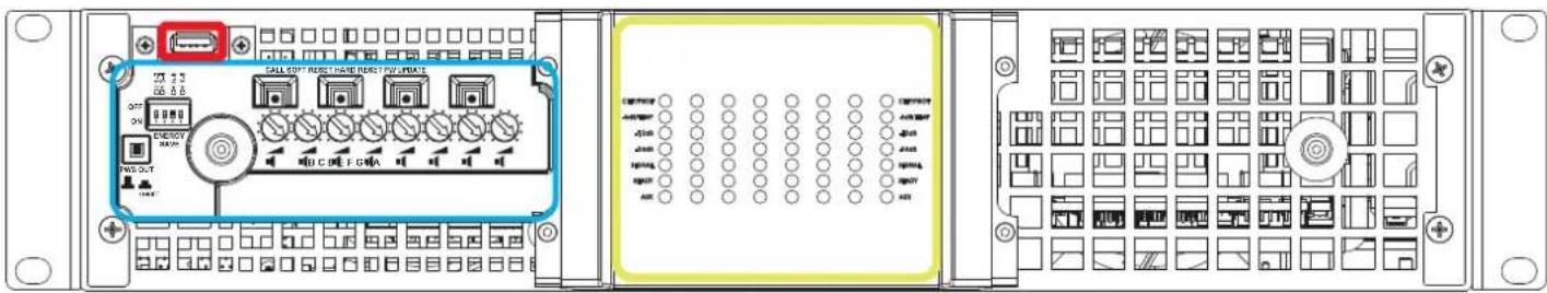 Powersoft Ottocanali 12K4 DSP+D - Front Panel - 1