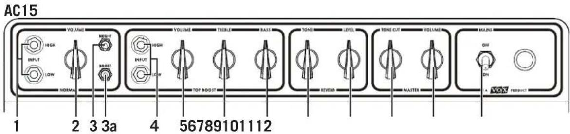 VOX AC30HW - ATTENTION: - 2