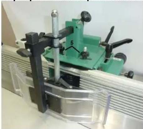 SCHEPPACH Molda 5.0f - Capot protecteur et presseurs 'p - 1